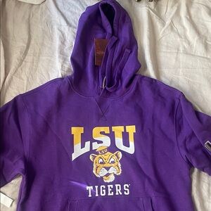 Mitchell & Ness LSU Tigers Purple Hoodie